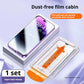 Privacy Seconds Sticker for iPhone 16 and 15 Pro Max with Cabin Tempered Film - Teleplus cabin tempered film privacy