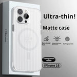 Pro Max Case Transparent Black Magnetic or White Shockproof - Teleplus pro max transparent black [magnetic] white high
