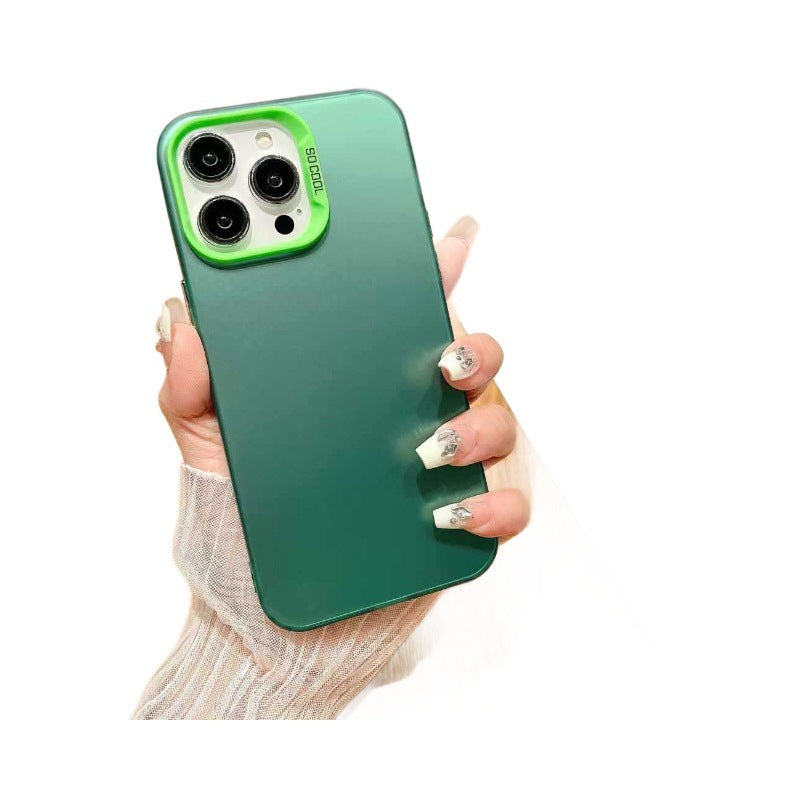 Pro Max Silver Phone Case Matte Protective Cover with Shockproof and Anti-Fall Features - Teleplus pro max silver phone