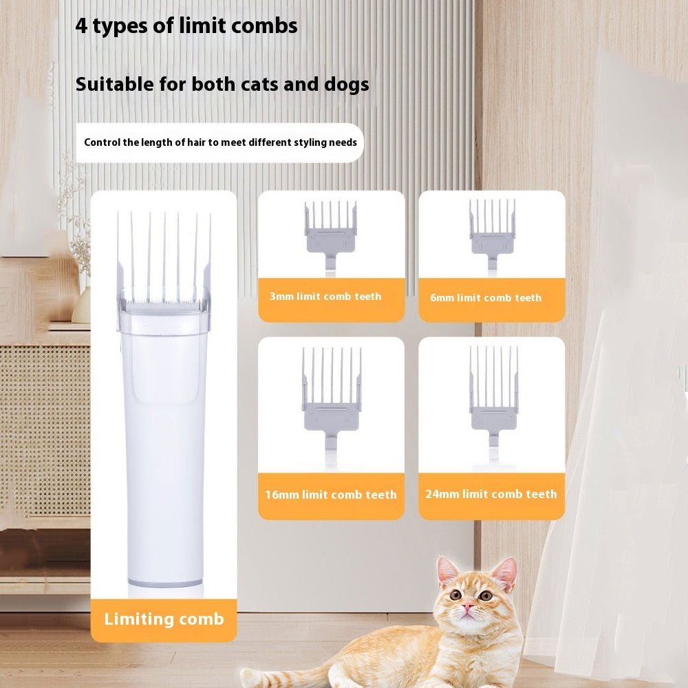 Professional Pet Hair Clippers Set Electric Grooming Kit for Dogs and Cats - Dog Cat Teleplus