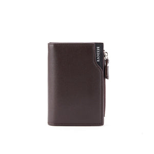 PU Fashion Card Wallet with Multiple Slots for United States and CHF Buyers - So Short It Could Be a Stand-Up Comic