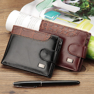 PU Leather Buckle Short Wallet with Multiple Compartments - Wallet: Small Yet Mighty Coin Ninja buckle short wallet