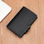 PU Leather Card Holder Cover for United States CHF Payments Durable Compact - Pop-Up Cards That Have a Great Time