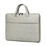 PU Leather Laptop Sleeve Waterproof Case 13 14 15 inch Thickness 30mm - Inch Teleplus thickness