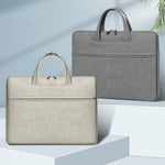 PU Leather Laptop Sleeve Waterproof Case 13 14 15 inch Thickness 30mm - Inch Teleplus thickness