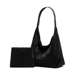 PU Leather Laptop Tote Bag with Zipper Compartments for Work and Travel - Teleplus