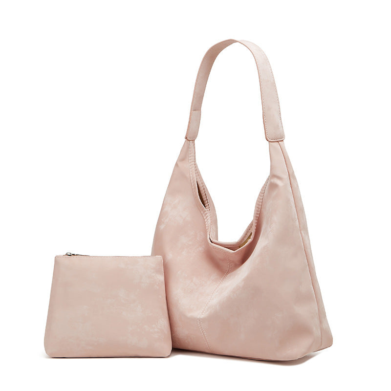 PU Leather Laptop Tote Bag with Zipper Compartments for Work and Travel - Teleplus