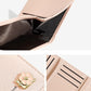 PU Leather Luggage Organizer Square with Buckle in Multiple Colors for United States - Korean Women’s Wallets That Fold