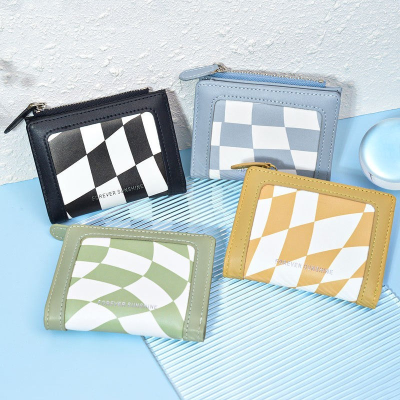 PU Leather Luggage with Zipper Buckle and Polyester Lining in Multiple Colors - Wallets for Women: Style a Twist united