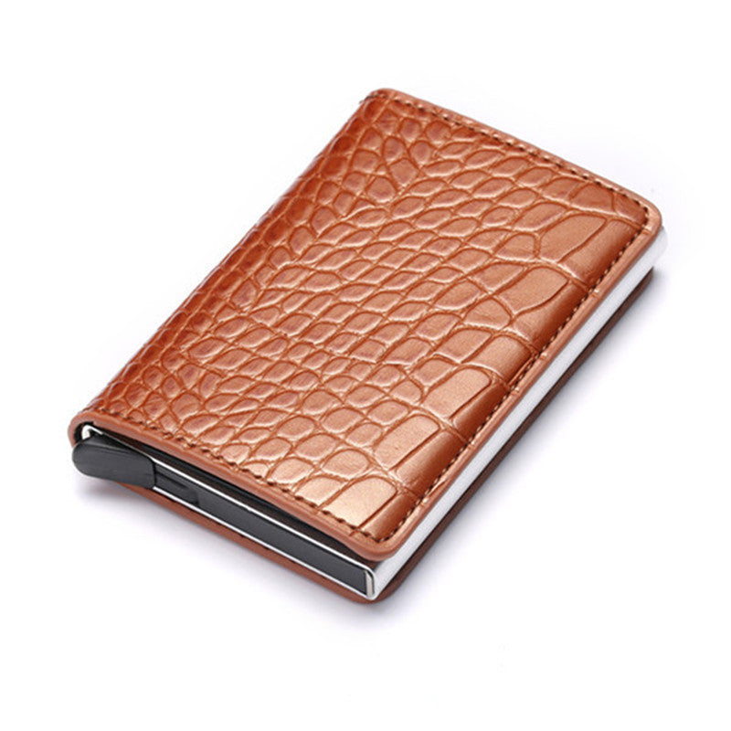 PU Leather Money Holder Wallet for United States and CHF Transactions - Magnetic? Nope! This Pop-Up Stays Awesome