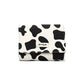 PU Leather Multi Card Wallet with Hidden Compartments for United States and CHF - Purse Perfect Pink Cow Enthusiasts