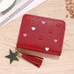PU Leather Opening Hook with Silicone Lining for United States and CHF Buyers - Korean Card Bags: Snazzy Wallets
