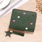 PU Leather Opening Hook with Silicone Lining for United States and CHF Buyers - Korean Card Bags: Snazzy Wallets