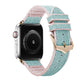 PU Leather Silicone Chameleon Watch Strap - PU Leather Silicone Chameleon Watch Strap Light Pink