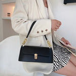 PU Leather Underarm Bag Medium Shoulder Purse for Women with Phone Pocket - Teleplus underarm bag