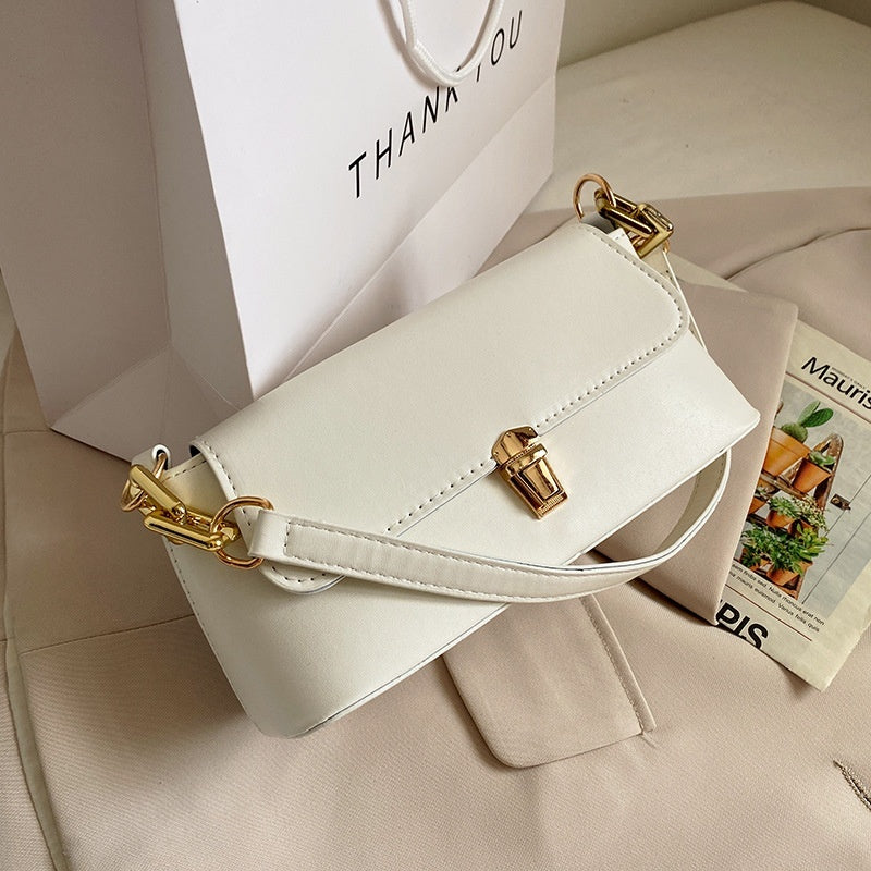 PU Leather Underarm Bag Medium Shoulder Purse for Women with Phone Pocket - Teleplus underarm bag