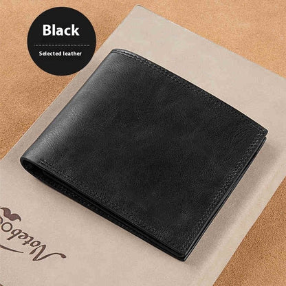 PU Leather Wallet for Men and Women Bifold Slim RFID Blocking Card Holder