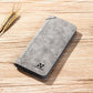 PU Leather Wallet with Card and ID Slots for United States CHF Buyers - Long Men’s The That Fits It All united states