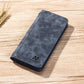 PU Leather Wallet with Card and ID Slots for United States CHF Buyers - Long Men’s The That Fits It All united states