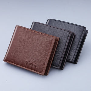PU Leather Wallet with ID and Card Slots for United States Travel - Bag Haircut Where Style Meets Fun united states chf