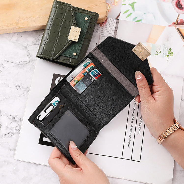 PU Leather Wallet with Mori Buckle and Multiple Card Slots for the United States - Money Clip For Fashionably Secure