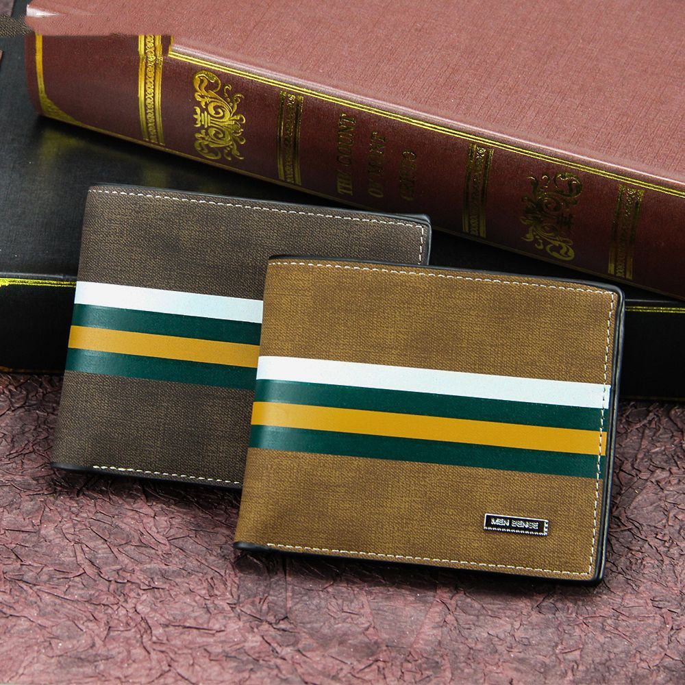 PU Leather Wallet with Multiple Compartments for United States and CHF - Stylish Men Secret Talents united states chf