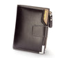 PU Leather Wallet with Zipper Buckle for United States and CHF Currencies - Men That Holds All the Stuff united states