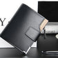 PU Leather Wallet with Zipper Buckle for United States and CHF Currencies - Men That Holds All the Stuff united states