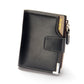 PU Leather Wallet with Zipper Buckle for United States and CHF Currencies - Men That Holds All the Stuff united states