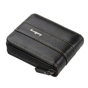 PU Leather Wallet with Zipper Coin Purse for United States and CHF - Buckle Multi-Card Your Adventure united states chf