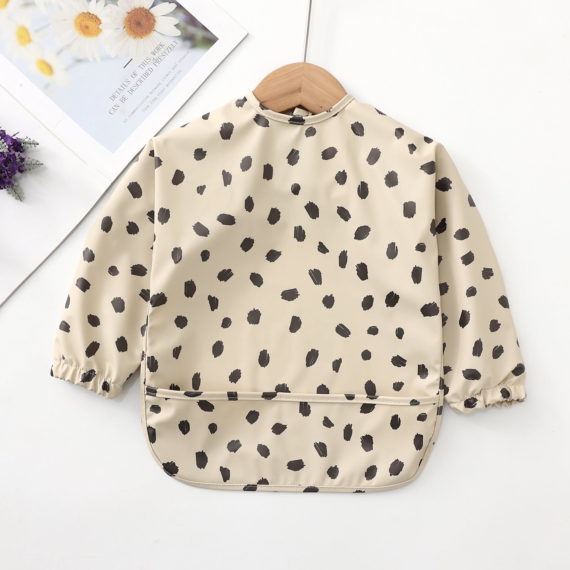 Pu Long Sleeve Leopard and Pumpkin Print Tops for Women in the United States - Bibs Tiny Fashion Rebels united states