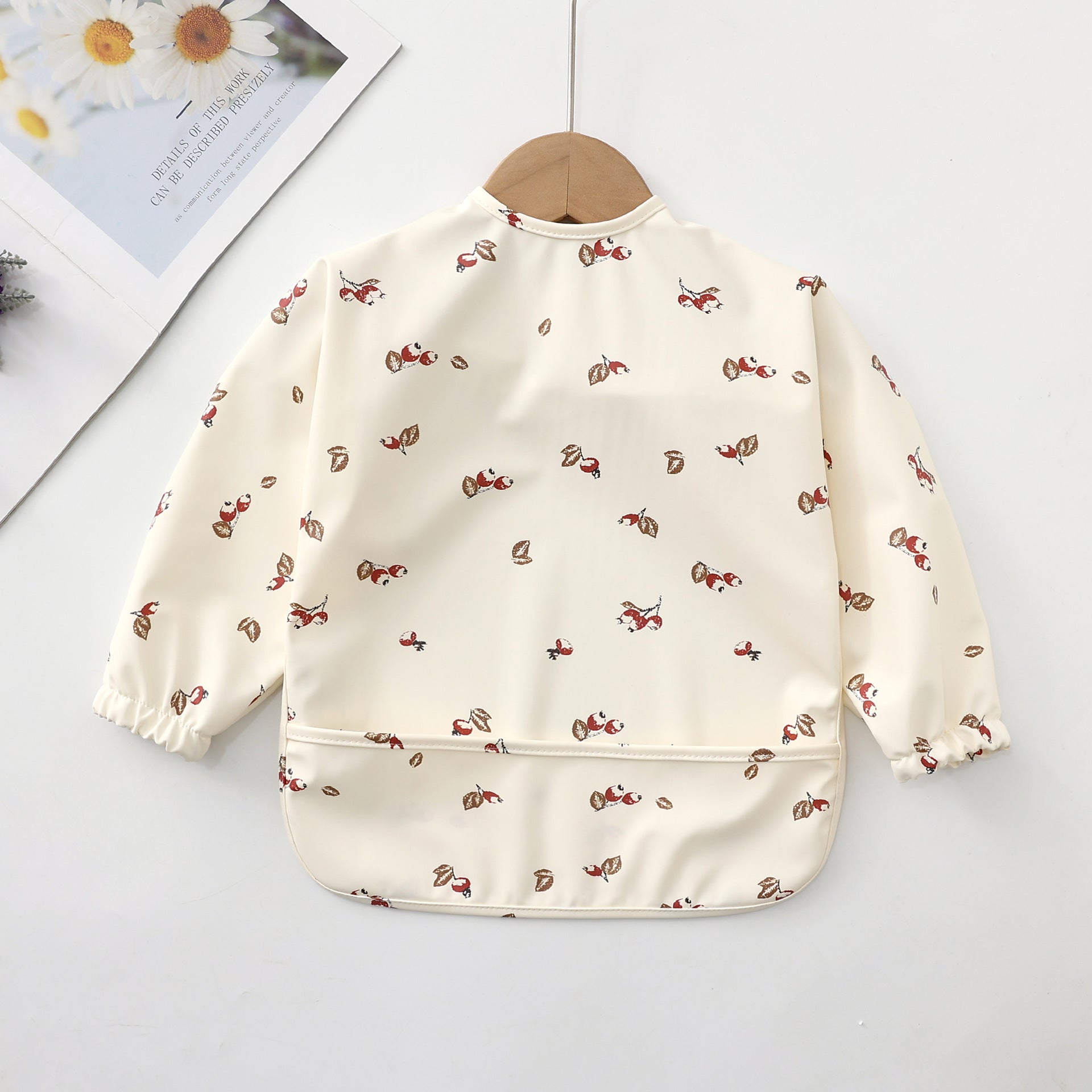 Pu Long Sleeve Leopard and Pumpkin Print Tops for Women in the United States - Bibs Tiny Fashion Rebels united states