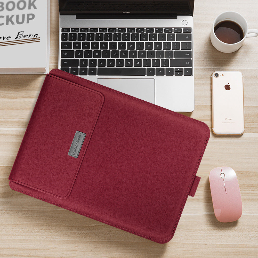 PU Notebook Liner Bag for MacBook Air Pro iPhone Samsung Huawei Microsoft - liner bag notebook