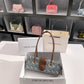 PU Stick Underarm Bag with French Design for Daily - Teleplus tram french stick underarm bag