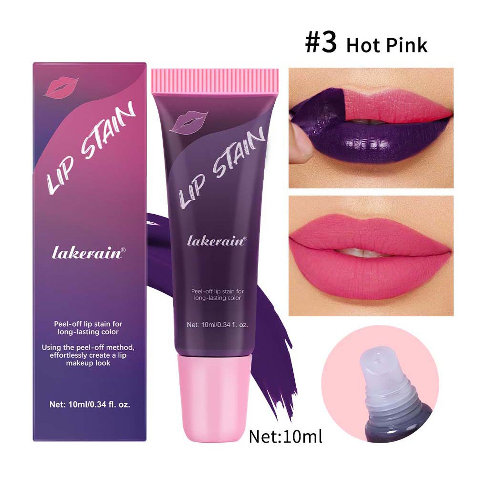 Pull Lip Gloss Mattes Set Light Pink and Cool Rose for Discoloration Improvement - Matte pull lip gloss matte finish