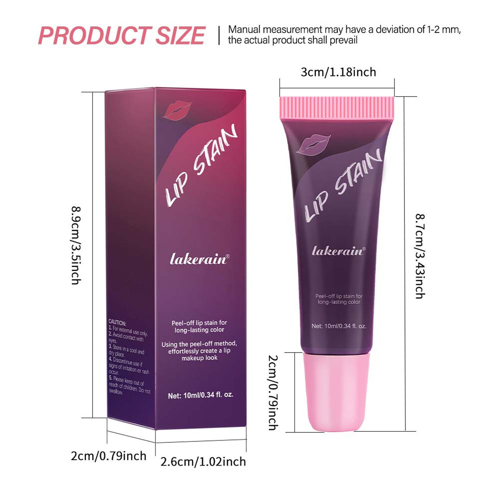 Pull Lip Gloss Mattes Set Light Pink and Cool Rose for Discoloration Improvement - Matte pull lip gloss matte finish