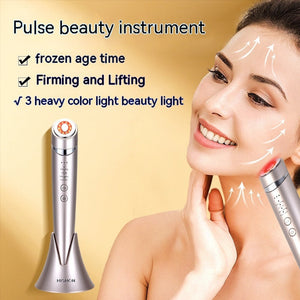 Pulse RF Beauty Ultrasonic Vibration Color Mist Device for Home Use in United States - Instrument A Tiny Spa Your Face