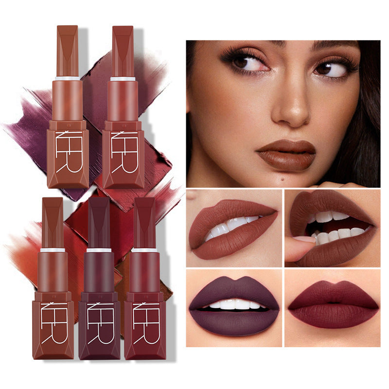 Pumpkin Color Matte Lip Glaze Longlasting Universal Lipstick - Teleplus pumpkin color matte lip glaze longlasting