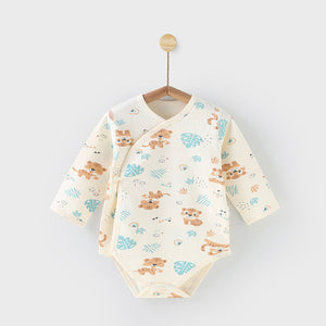 Diagonal Jumpsuit for Men and Women in Cotton with Jungle Tiger Pumpkin Designs - Tiny Fashionistas united states chf