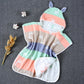Pure Cotton Gauze Bath Towel Cape for Babies with Hat and Ears - Teleplus bath towel cape pure cotton gauze