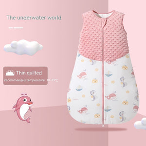 Pure Cotton Baby Clothing Underwater World Cartoon Style for United States - Cozy Up in Sleeping Bags Today united