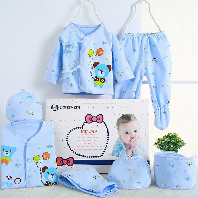 Pure Cotton Newborn Gift Set Maternal and Baby Products - Cotton Baby Gift Set for Tiny Fashionistas