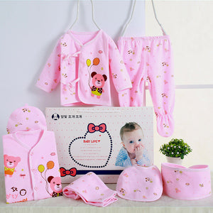 Pure Cotton Newborn Gift Set Maternal and Baby Products - Cotton Baby Gift Set for Tiny Fashionistas