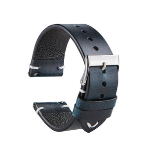 Pure Genuine Leather Watch Strap for United States CHF Products - Thin Italian Men and Women united states chf pure