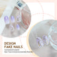 Purple Colorful Gradient Marble Nail Art Set for Ladies in the United States - Teleplus US purple colorful gradient