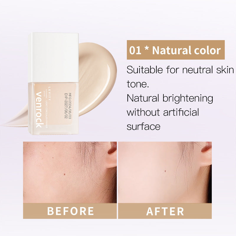 Purple Green Light Concealer Makeup Primer for Brightening and Moisturizing - Teleplus light concealer makeup primer