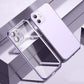 Purple TPU Electroplated Shockproof Back Cover Case for iPhone Teleplus