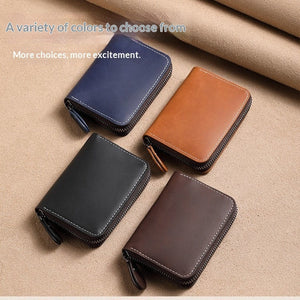 PVC Wallet with 11 Card Position Slots for Men and Women in Multiple Colors - card position