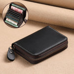 PVC Wallet with 11 Card Position Slots for Men and Women in Multiple Colors - card position
