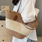 Raffia Woven Bag for South Korea Vacation and Style - south korea vacation style raffia woven bag